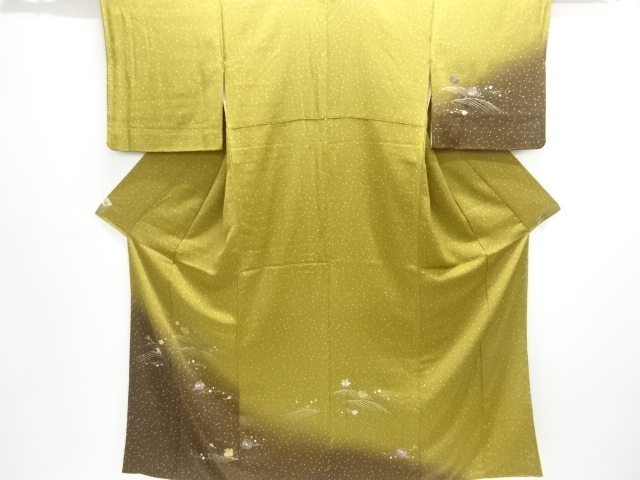 JAPANESE KIMONO / HOMONGI / EMBROIDERY / WAVE